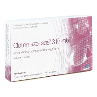 Clotrimazol acis 3 Kombipackung 1 stk von acis Arzneimittel GmbH PZN 14439886