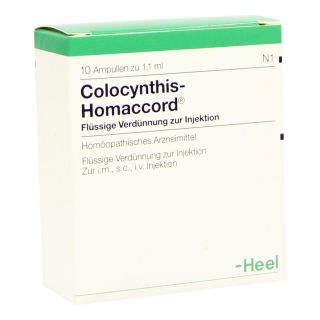Colocynthis Homaccord Ampullen 10 stk von Biologische Heilmittel Heel GmbH PZN 00228513