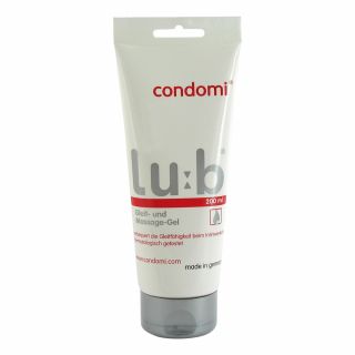 Condomi Lub Gleit- und Massagegel 200 ml von ecoaction GmbH PZN 05464738