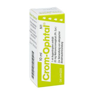 Crom-Ophtal 10 ml von Dr. Winzer Pharma GmbH PZN 04930233