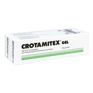 Crotamitex Gel zur Krätze Behandlung 2X100 g von gepepharm GmbH PZN 07270139