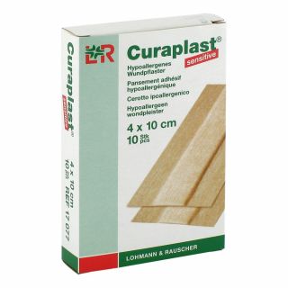 Curaplast sensitive Wundschn.verband 4x10cm 10 stk von Lohmann & Rauscher GmbH & Co.KG PZN 06980063