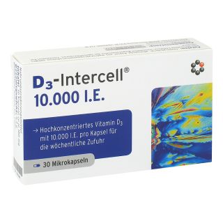 D3-intercell 10000 I.e. Kapseln 30 stk von INTERCELL-Pharma GmbH PZN 10210365