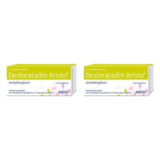 Desloratadin Aristo 5mg 2x100 stk von Aristo Pharma GmbH PZN 08102625