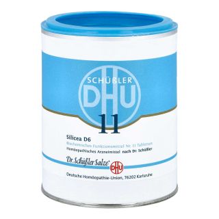 DHU 11 Silicea D6 Tabletten 1000 stk von DHU-Arzneimittel GmbH & Co. KG PZN 00274772