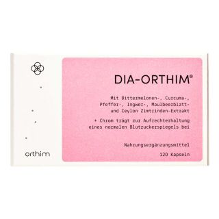 Dia-Orthim Kapseln 120 stk von GOERLICH PHARMA INTERN PZN 11015312