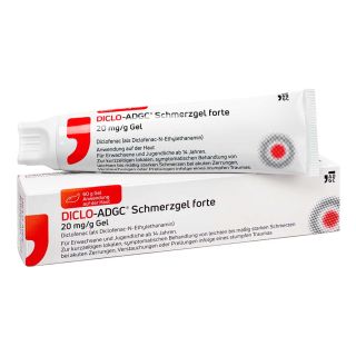 Diclo-ADGC Schmerzgel Forte 20 Mg/g 60 g von Zentiva Pharma GmbH PZN 18070633