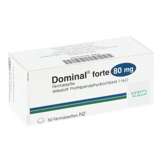 Dominal forte 80 mg Filmtabletten 50 stk von Teva GmbH PZN 01314137