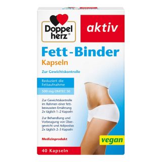 Doppelherz Fett-binder Kapseln 40 stk von Queisser Pharma GmbH & Co. KG PZN 17396249
