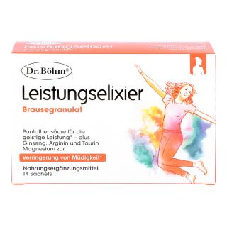 Dr.böhm Leistungs-elixier Brausegranulat 14 stk von Apomedica Pharmazeutische Produk PZN 13164542
