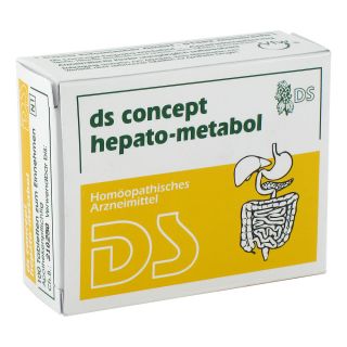 Ds Concept Hepato Metabol Tabletten 100 stk von DS-Pharmagit GmbH PZN 00588594
