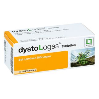dystoLoges Tabletten - Bei innerer Unruhe und Nervosität 100 stk von Dr. Loges + Co. GmbH PZN 12346471