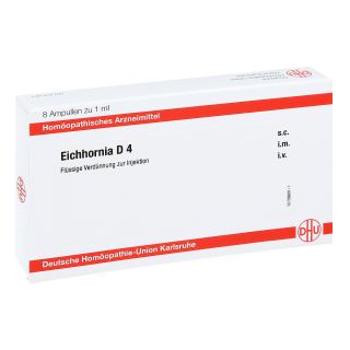 Eichhornia D4 Ampullen 8X1 ml von DHU-Arzneimittel GmbH & Co. KG PZN 11705761