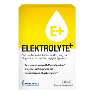 Elektrolyte+  20 stk von MCM KLOSTERFRAU Vertr. GmbH PZN 18795508