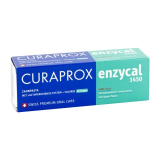 Enzycal Curaprox Zahnpasta 75 ml von Curaden Germany GmbH PZN 07324390