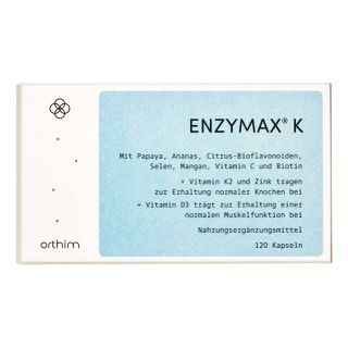 Enzymax K Kapseln 120 stk von Orthim GmbH & Co. KG PZN 10326694
