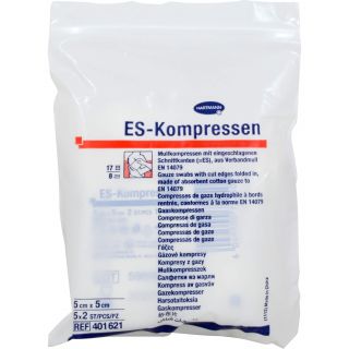 Es-kompressen steril 5x5 cm 8fach 5X2 stk von 1001 Artikel Medical GmbH PZN 00397799