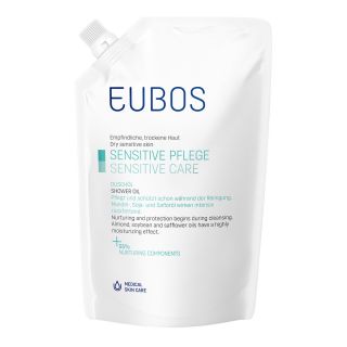 Eubos Sensitive Dusch öl F Nachfüllbeutel 400 ml von Dr. Hobein (Nachf.) GmbH PZN 08652765
