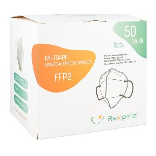 Ffp2 Nr En Atemschutzmaske einzeln verpackt Ce 50 stk von GOLDEN SEASON S.R.L. PZN 16837800