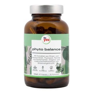 For You Phyto Balance Kapseln 60 stk von For You eHealth GmbH PZN 18387583