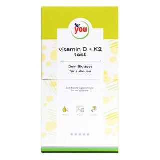 For You Vitamin D3 & K2 Test Bluttest für zuhause 1 stk von For You eHealth GmbH PZN 18047433