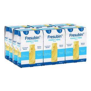 Fresubin Energy Fibre Trinknahrung Banane | Aufbaukost 6x4x200 ml von Fresenius Kabi Deutschland GmbH PZN 08101698