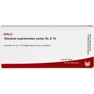 Glandula Supraren. Cort. Gl D15 Ampullen 10X1 ml von WALA Heilmittel GmbH PZN 03357197