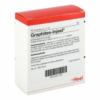 Graphites Injeel Ampullen 10 stk von Biologische Heilmittel Heel GmbH PZN 00431763