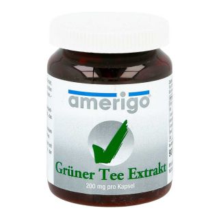 Grüner Tee Extrakt amerigo 200 mg Kapseln 90 stk von amerigo Health Products AG PZN 00080039