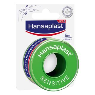 Hansaplast Fixierpflaster sensitive 5mx2,5cm 1 stk von Beiersdorf AG PZN 04778096