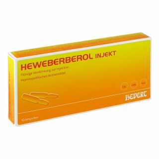 Heweberberol injekt Ampullen 10 stk von Hevert-Arzneimittel GmbH & Co. K PZN 02736604