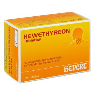 Hewethyreon Tabletten 100 stk von Hevert-Arzneimittel GmbH & Co. K PZN 13914865