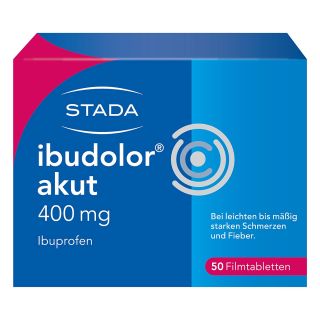 Ibudolor akut 400mg Ibuprofen Filmtabletten 50 stk von STADA Consumer Health Deutschlan PZN 09091263