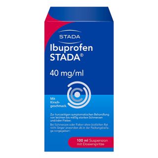 Ibuprofen STADA 40mg/ml Suspension zum Einnehmen 100 ml von STADA Consumer Health Deutschlan PZN 09424322