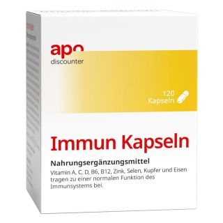 Immun Kapseln von apodiscounter 120 stk von apo.com Group GmbH PZN 18657611