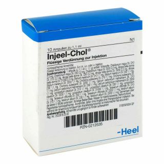 Injeel Chol Ampullen 10 stk von Biologische Heilmittel Heel GmbH PZN 00212535