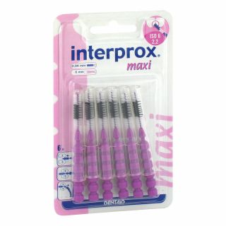Interprox reg maxi lila Interdentalbürste Blister 6 stk von DENTAID GmbH PZN 09043347
