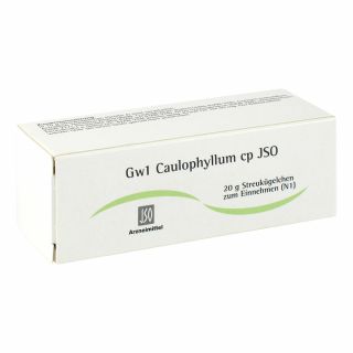 Jso Gw 1 Caulophyllum Cp Globuli 20 g von ISO-Arzneimittel GmbH & Co. KG PZN 04942727