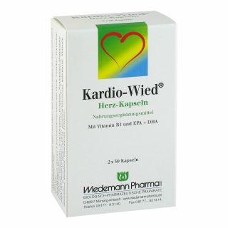 Kardio Wied Kapseln 2X30 stk von Wiedemann Pharma GmbH PZN 10327446
