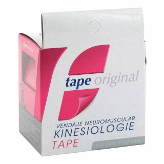 Kinesio Tape Original pink Kinesiologic 1 stk von unizell Medicare GmbH PZN 07685716