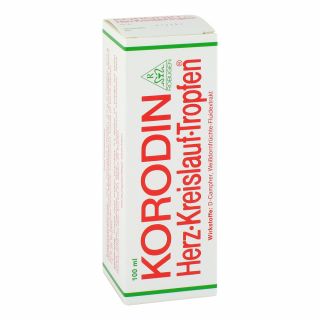 Korodin Herz Kreislauf Tropfen 100 ml von ROBUGEN GmbH Pharmazeutische Fab PZN 04251615