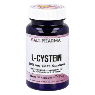 L-cystein 500 mg Kapseln 60 stk von Hecht-Pharma GmbH PZN 01290514