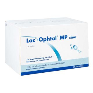 Lac Ophtal Mp sine Augentropfen 120X0.6 ml von Dr. Winzer Pharma GmbH PZN 05385192