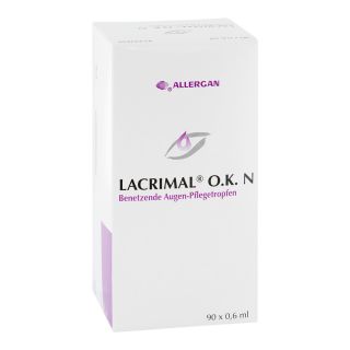 Lacrimal O.k. N Augentropfen 90X0.6 ml von AbbVie Deutschland GmbH & Co. KG PZN 10754243