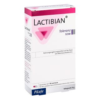 Lactibian Toleranz 10m Kapseln 30 stk von Laboratoire PiLeJe PZN 09713919