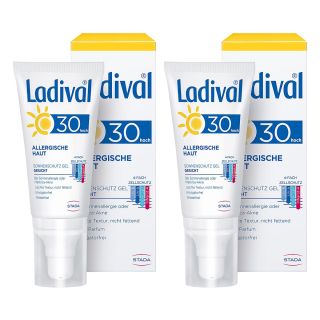 Ladival Allergische Haut Sonnenschutz Gel LSF 30 2x50 ml von STADA Consumer Health Deutschlan PZN 08101464
