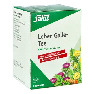 Leber Galle-tee Kräutertee Nummer 1 8a Salus Filterb. 15 stk von SALUS Pharma GmbH PZN 06059684