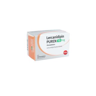 Lercanidipin PUREN 10mg 100 stk von PUREN Pharma GmbH & Co. KG PZN 11355597