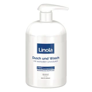 Linola Dusch und Wasch mit Spender 500 ml von Dr. August Wolff GmbH & Co.KG Ar PZN 15607297