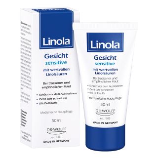 Linola Gesicht Sensitive Creme 50 ml von Dr. August Wolff GmbH & Co.KG Ar PZN 18294982